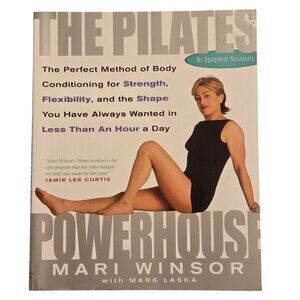 The Pilates Powerhouse By Mari Winsor Paperback 1999 Fitness Book Vintage